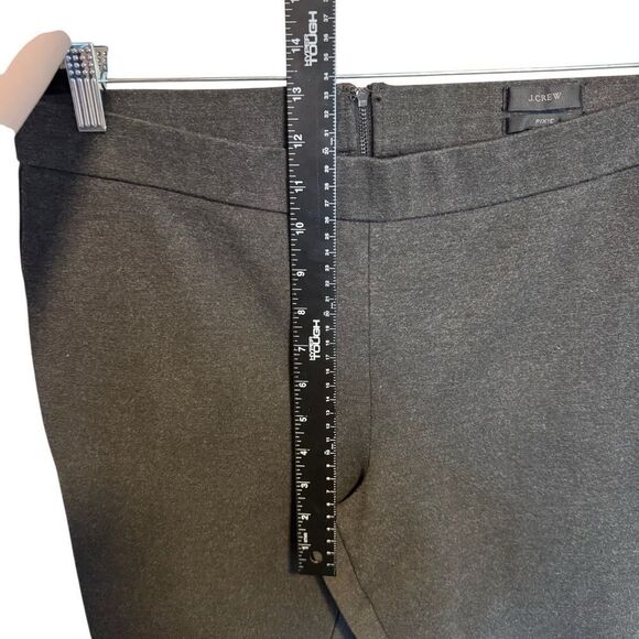 J Crew- Pixie Pont All Day Pant Stretch, Grey XL - Picture 11 of 14
